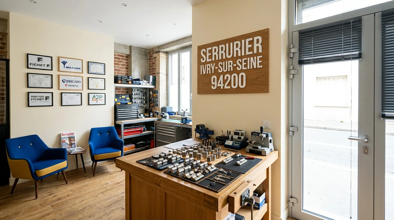 Atelier Serrurier Ivry-sur-Seine · côté quais